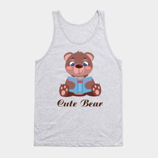 Cute Bear Tank Top